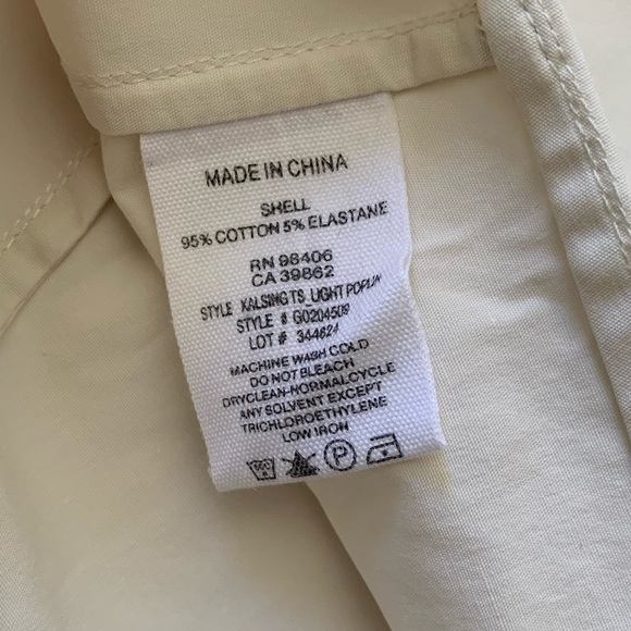 Theory Structured Peplum Top - Picture 5 of 5